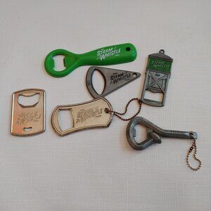STEAM WHISTLE RETRO OPENER COLLECTION of 6